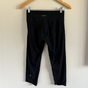 Calvin Klein Women’s Black Capri Leggings | Size Small Activewear